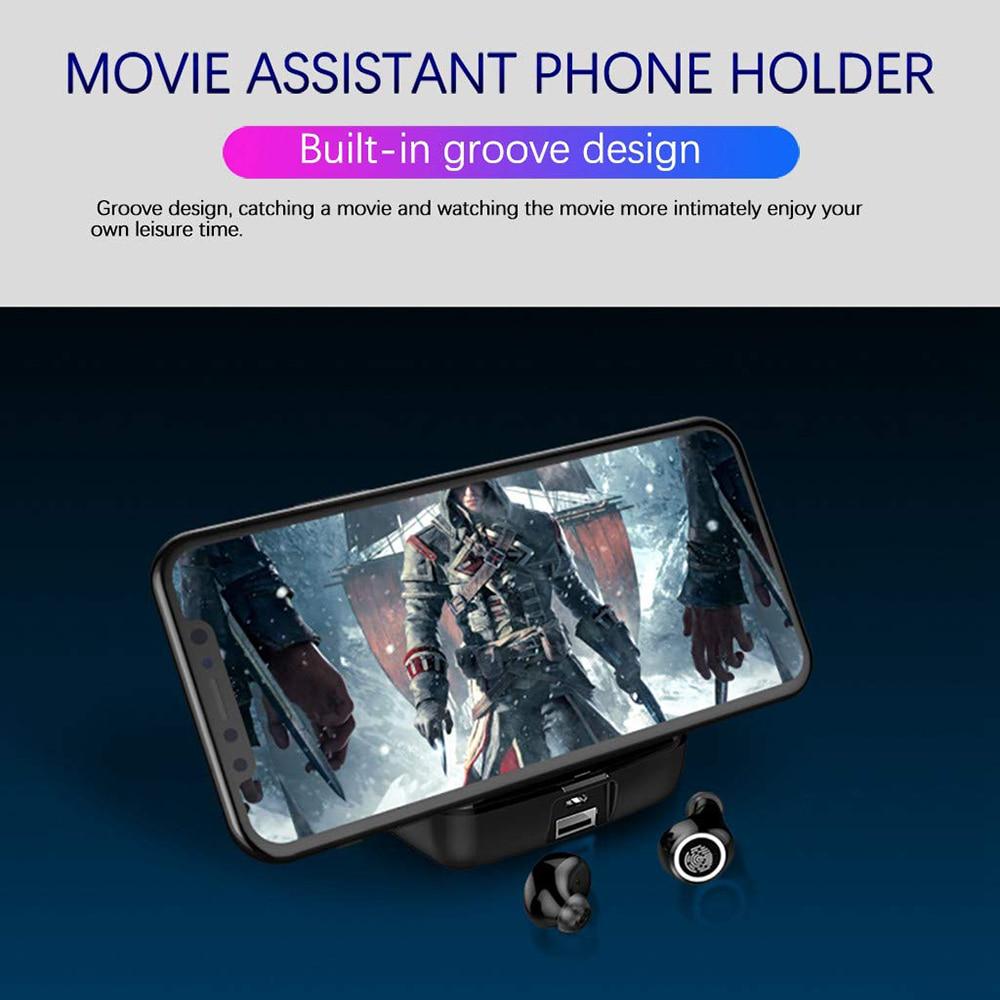 Waterproof 5.0 Earphones Bluetooth Mini HIFI TWS Earbuds Wireless Headphones Noise Reduction Headset