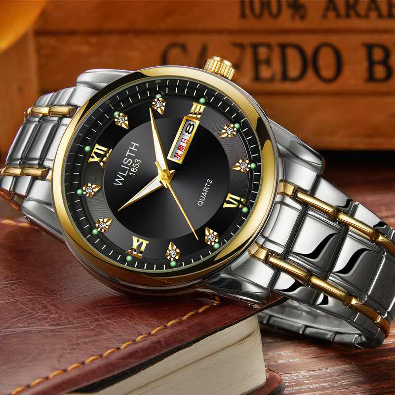 Automatic Watches for Men Luxury Phase Mens Mechanical Watch Skeleton Rose Gold Horloges