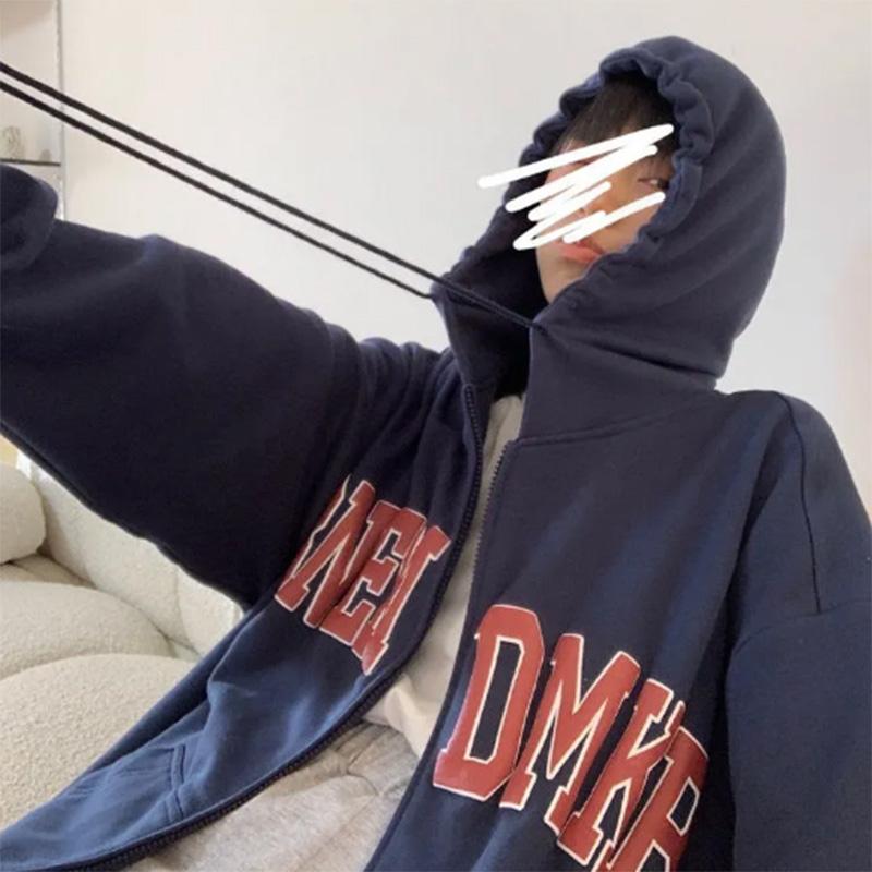 Oversize Sweater Women's Trendy Ins Spring and Autumn Long-sleeved Student Loose All-match Lazy Coat