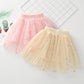 Girl Baby Short Veil Little Daisy Cute and Sweet Printed Embroidery Ruffle Elastic Waist Children's Skirts Princess Tutu A-line Skirt