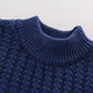 Solid Sweaters Color Baby Girls Soft Wool Knitted Sweater for Children's Tops Clothes 2021 New Kids Pullover Sweaters