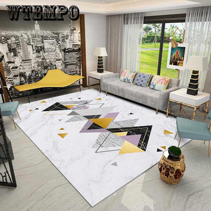 European Geometric Carpet For Living Room Children Bedroom Rugs And Carpets  Cloakroom Carpet