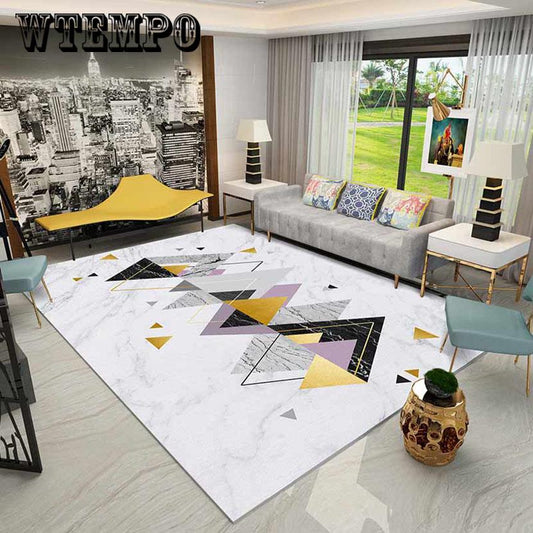 European Geometric Carpet For Living Room Children Bedroom Rugs And Carpets  Cloakroom Carpet