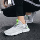Comfortable and Breathable Men's Sports Shoes Summer Trend Casual Shoes Running Shoes Mesh Flying Shoes