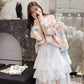 Big Wave Point Pullover Sweater Women's Loose Korean long-sleeved Round Neck Warm Sweater