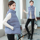 Cotton Vest Autumn and Winter Women's Short Jacket Korean Fashion Slim Fit All-match Women's Cotton Vest Jacket Outer Wear Small Vest