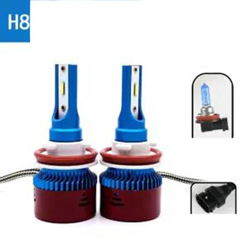 Car Led Headlight Super Bright Bulb H4 H7 H1 H8 H9 9006 9012 24V12V 180W Car Light Glare Lighting Headlight Spotlight Super White Light