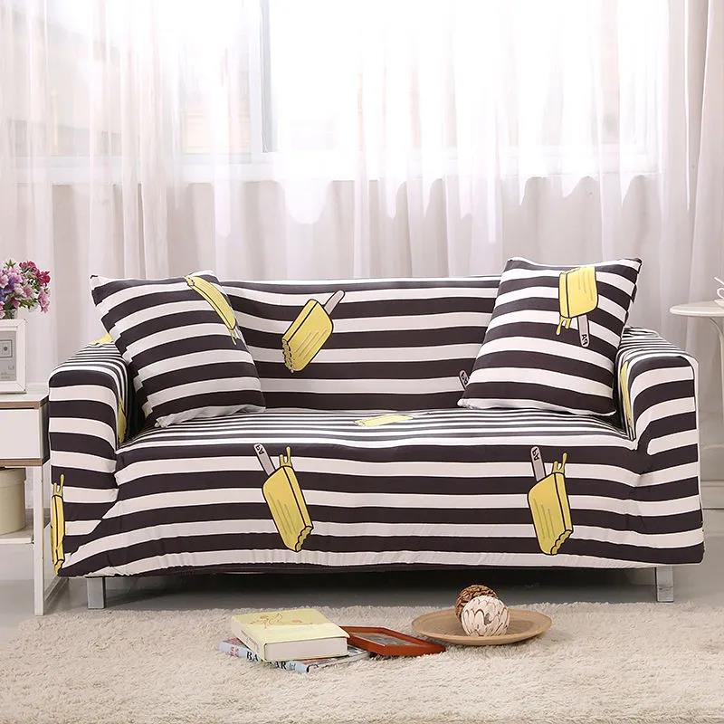 Slipcover Non-slip Elastic Sofa Covers Polyester Four Season All-inclusive Stretch Sofa Cushion Sofa Towel 1/2/3/4-seaters