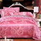 Luxury  Bedding Sets Bed Sheet Jacquard Duvet Cover Pillowcase Queen King Size Home Textile