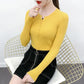 Sweater Women's Pullover Knitwear Long-sleeved Korean Version of Solid Color Slim Tops Trending Sweaters Autumn and Winter Top