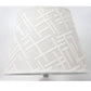 Modern Minimalist Table Lamp Bedroom Bedside Lamp Creative Blue Fabric Lampshade Lamp Living Room