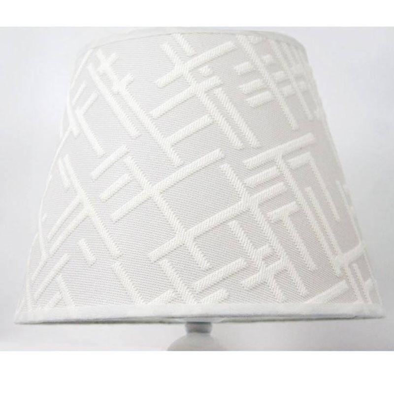 Modern Minimalist Table Lamp Bedroom Bedside Lamp Creative Blue Fabric Lampshade Lamp Living Room