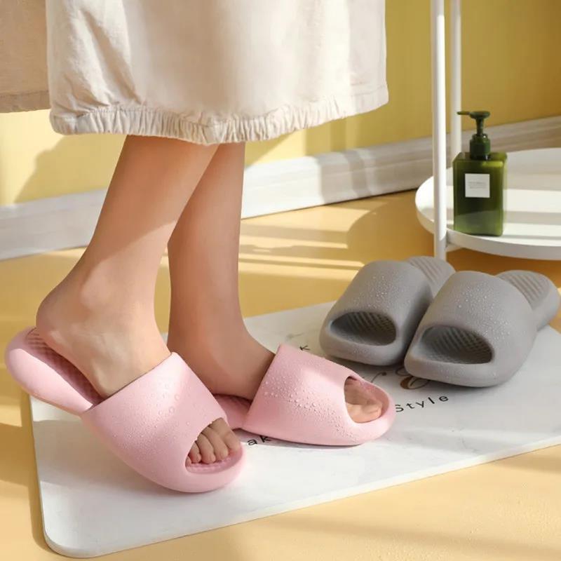 Summer Household Non-slip Sandals and Slippers Couples Home Indoor Deodorant Slippers