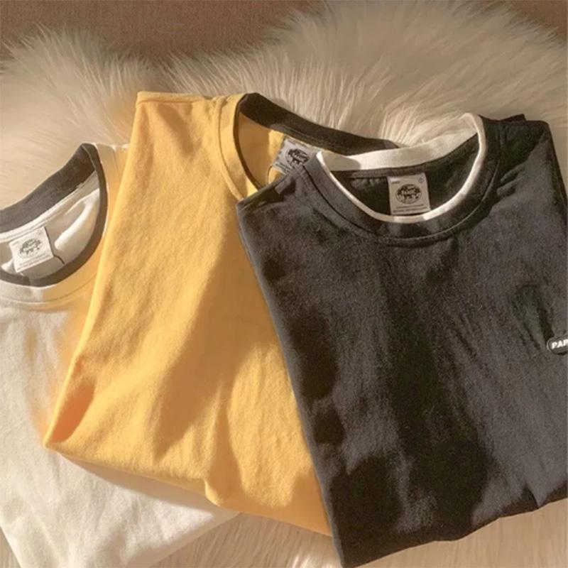 Sweet Salt Short-sleeved Women's Fashion Design Sense Niche T-shirt Female Students Korean Version Loose Summer Cool Top