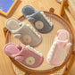 Designed Cotton Slippers Warm In Autumn and Winter Flat Shoes Non-slip Slippers Indoor Leisure and Entertainment