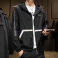 Sports Coat Male Spring, Autumn 2021 New Casual Thin Section Large Size Loose Men Jacket