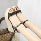 Mid-heel Sandals Women's Summer Slope with Platform Sandals