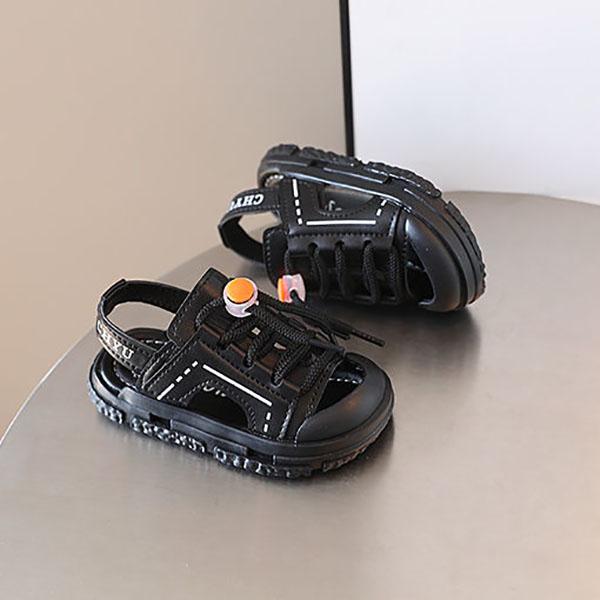 Children's Sandals Summer Trendy Boys' Fashion Casual Baotou Beach Shoes Soft Bottom Anti-kick Kids Sneakers