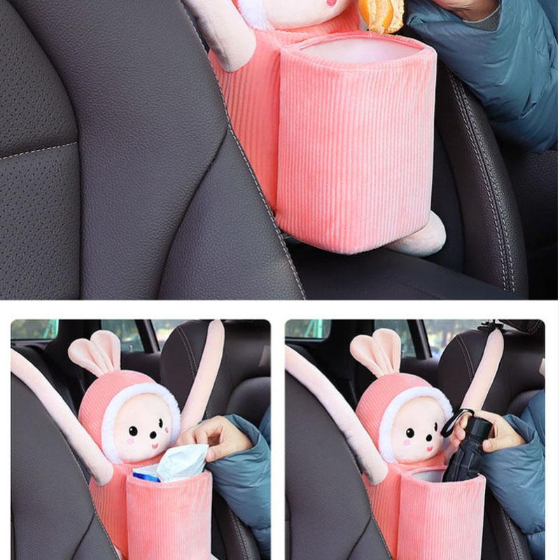 Creative Car Trash Can  Car Interior Supplies Car Interiors  Cute Front Car Interior Hanging Storage Bins