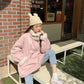 Korean Mid-length Double-sided Cotton-padded Jacket Women's Winter Cotton-padded Jacket and Lamb Wool Thick Coat Sweet
