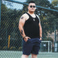 Large Size Sports Vest Male Fat Running Large Size Elastic Loose Vest