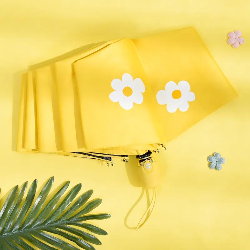 Fully Automatic Folding Umbrella Women's Korean Version of The Sun Umbrella Sun and Rain Dual-use Sun Umbrella UV Protection