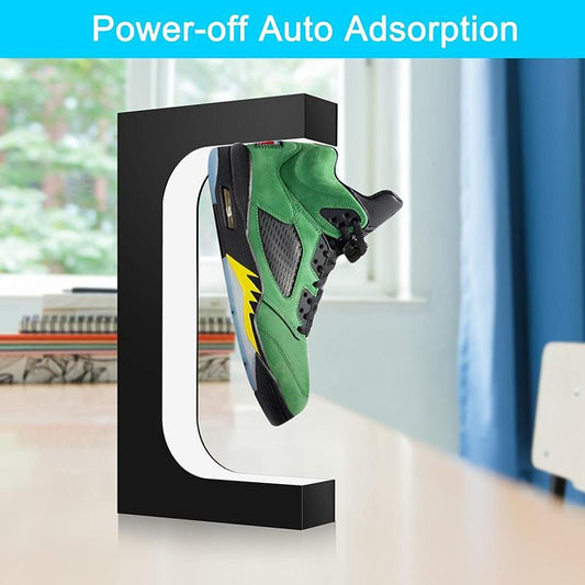 Floating Display Shoe Rack with Adjustment, Swivel Stand for Advertising, Store Display, Collection Display, Floating Sneaker Rack