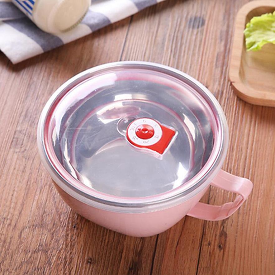 Kitchen Tools Food Container Instant Noodle Bowl With Handle Multi Fresh Soup Bowl