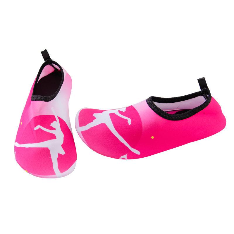 Children's Summer Beach Shoes Children's Diving Snorkeling Wading Swimming Soft Shoes Anti Slip Anti Cutting Barefoot Skin Friendly Shoes Socks