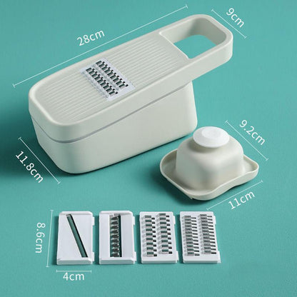 Kitchen Multifunctional Stainless Steel Vegetable Cutter Potato Shredder Shredder Grater Cucumber Slicer Grater