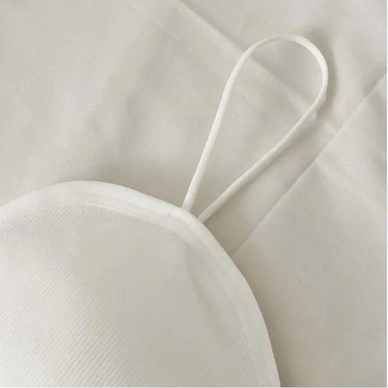 Spring and Summer Hollowed Out Sports Wrap Chest Beautiful Back and Bra Girls' Anti Light Gathering No Steel Ring Elastic No Buckle Bra