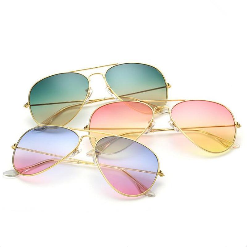 2019 New Brand New Aviator Pilot Men Sunglasses Sun Glasses for Women Oculos De Sol Mirrored UV Eyew