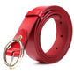 Belt 1pc Fashion Women Waist Belt Hollow Rivets PU Leather Strap Women Slim Waistband
