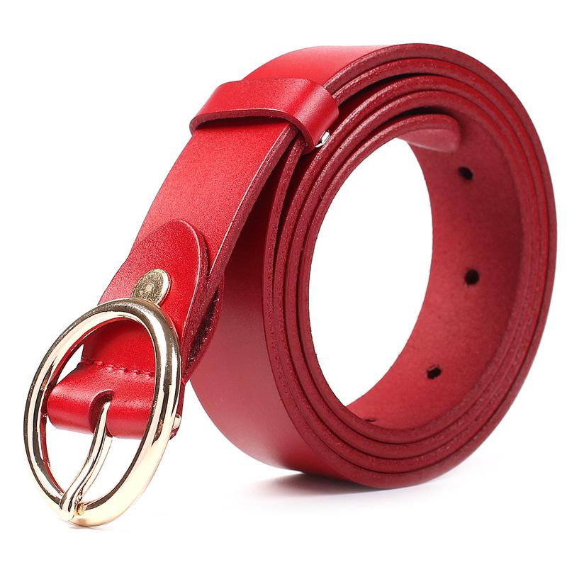 Belt 1pc Fashion Women Waist Belt Hollow Rivets PU Leather Strap Women Slim Waistband