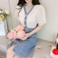 Dress Women's Summer Style European Station Fashion Waist Stitching Denim Skirt