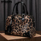 Leather Shoulder Bag Female Leopard Pure Leather Women's Leather Bag Portable Diagonal