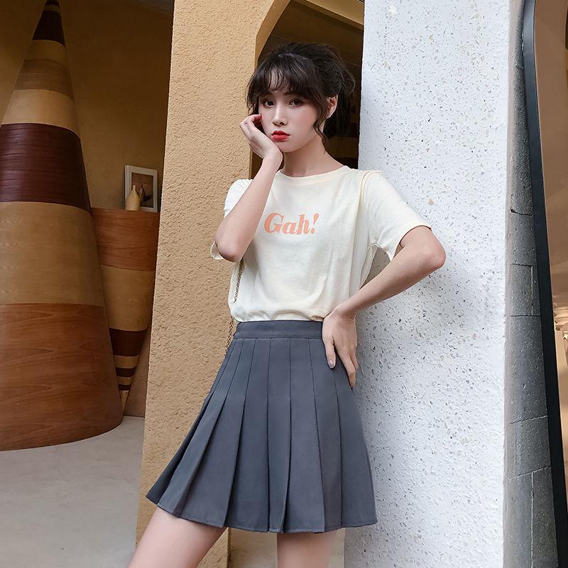 XS-2XL Women Pleated Skirt Short Skirt Student Anti-Lightening Thin Skirt Sexy High Waist Mini Skirt