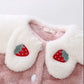 Autumn and Winter Children's Flannel Pajamas Girls Coral Velvet Cute Super Cute Set Baby Middle and Big Children's Girls' Home Clothes