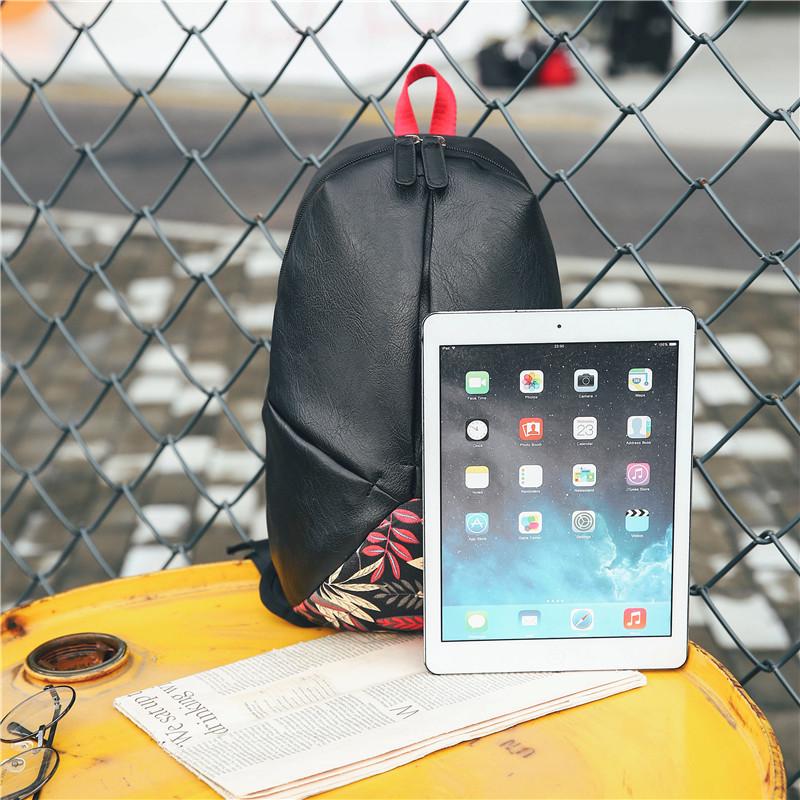 Flower Chest Bag Couple Large Capacity Multi-pocket Shoulder Bag Outdoor Sports Bag Backpack