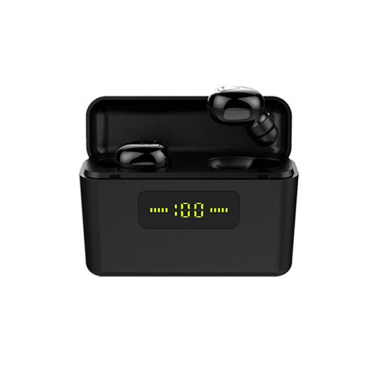 TWS Bluetooth True Wireless Earphones Earbuds TWS Waterproof 2200mAh Power Bank for Smart Phones