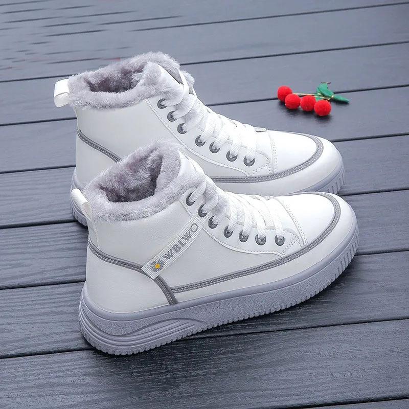 Snow Boots Women's Shoes Wild Shoes Winter Cotton Shoes Plus Velvet Martin Boots Short Boots Sports Shoes Casual Shoes
