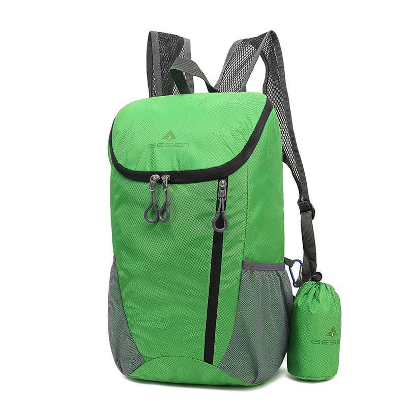 Outdoor Backpack Folding Bag Men and Women Ultra-light Portable Travel Bag Waterproof Mountaineering Bag Travel Bag Skin Bag