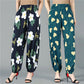 Women's Pants Spring and Summer Thin Dancing Bloomers Anti-mosquito Pants Outer Wear Cotton Silk Long Pants
