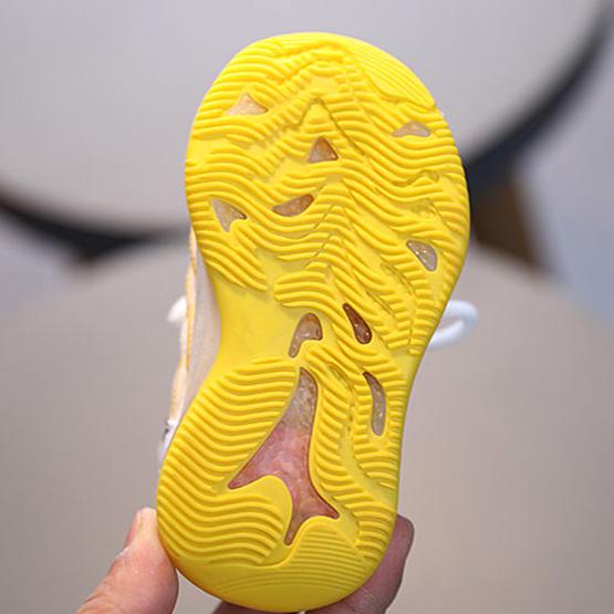 Children's Shoes In Spring and Summer Boys' Flat Sports Mesh Shoes Breathable Soft Sole Antiskid Casual Shoes Girls' Light Shoes