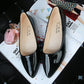 Spring Women's Pointed Toe Shoes Non-slip Outer Wear Low-top Waterproof  Casual Shoes Single Shoes