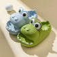 Children's Slippers Summer Boy Cartoon Dinosaur Thick Bottom Soft Bottom Non-slip Indoor Household Baby Children Parent-child Sandals and Slippers