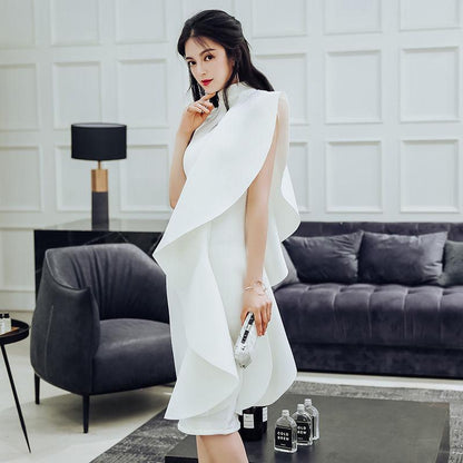 Company Annual Meeting Small Dress Female Birthday Party Ladies Dinner Party Dress