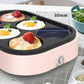 900W Frying Egg Machine Electric Bakeware Frying and Baking Machine Kitchen Supplies for Breakfast and Afternoon Tea