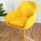 Curved Dining Chair Cover Household Special-shaped Thickened Elastic Stool Cover Universal 2-piece Chair Cover