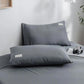 Washable Pillowcase Two Pack Pillowcase Household Adult Single Double Solid Color Bedroom Pillowcase